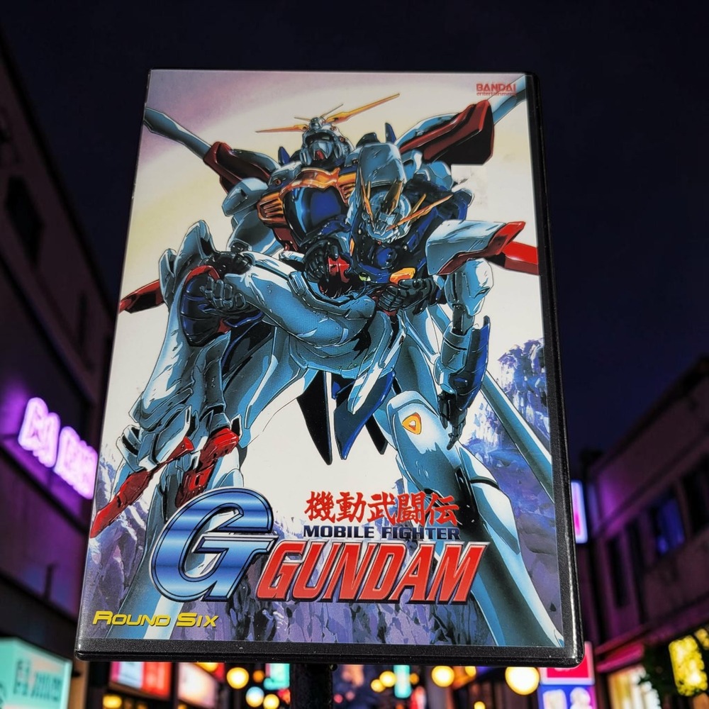 Bandai Mobile Fighter G Gundam Round Six DVD TESTED G-Gundam